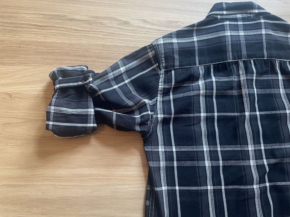 Camicie: Schwarz/Weiss kariertes Hemd – Usato da Zürich venduto da pgr_9pzn 5