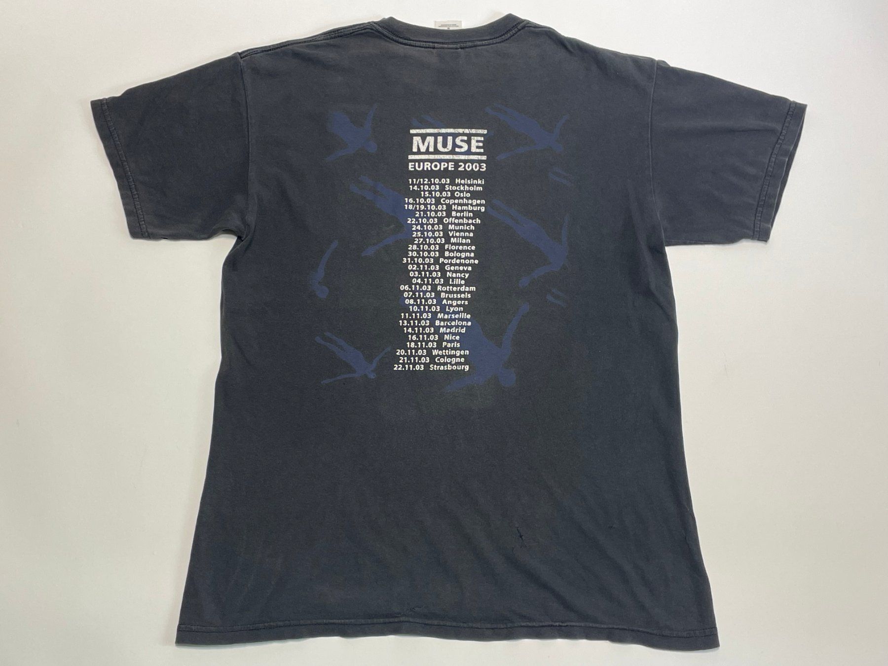 T-shirt: 2003 T-Shirt Muse Absolution Tour Size M – Usato da Zürich venduto da le_souk 1