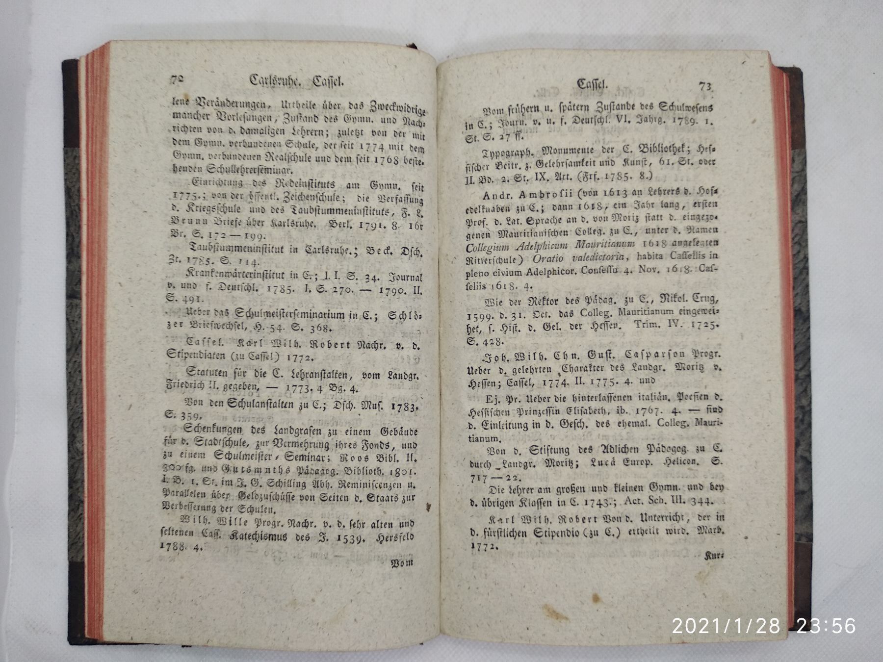 Libri: BIBLIOGRAPHIE - SCHULZE - 1804 – Usato da Goldach venduto da Gaip 3