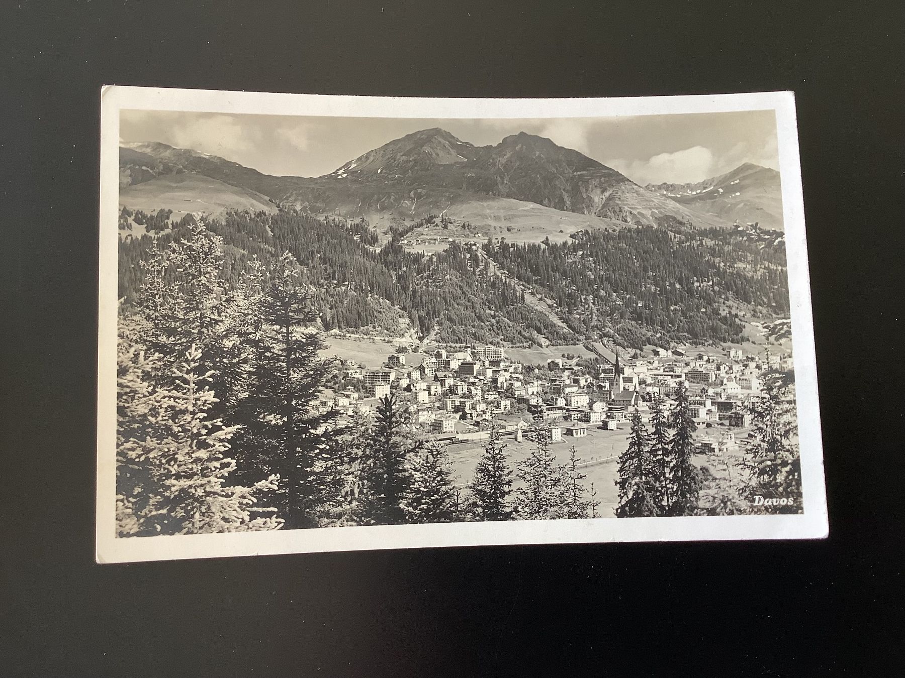 Cartoline postali: Davos gel 1931 – Usato da Bassersdorf venduto da F-104fan
