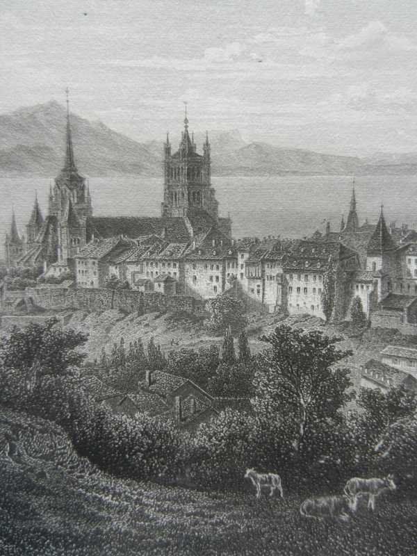 Stiche: Lausanne Stahlstich – Gebraucht aus Risch von Rischli15 4