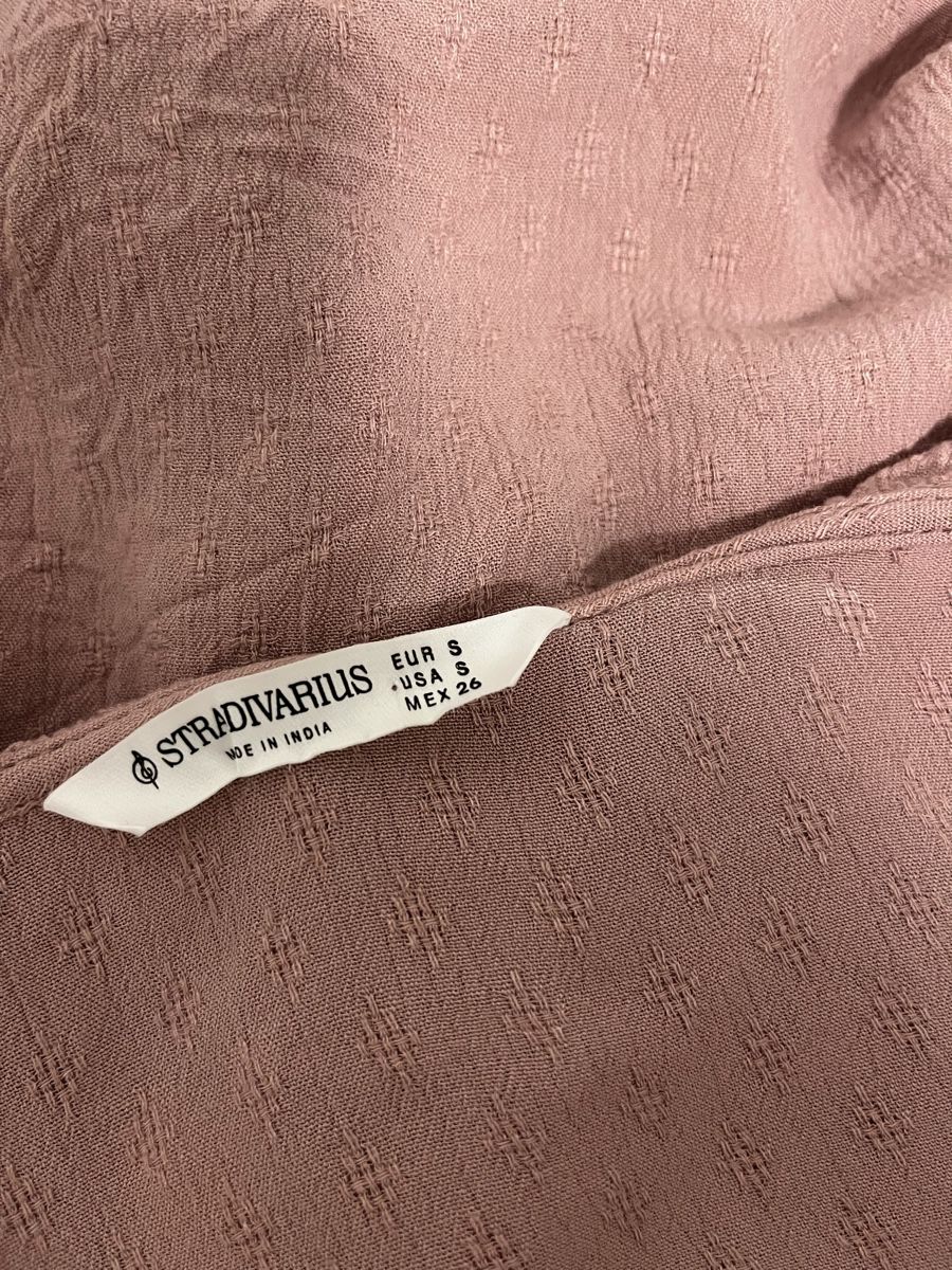 Stradivarius Blusen: Bluse mit Ruschen Stradivarius altrosa S neu – Neu (gemäss Beschreibung) aus Birrwil von vanyboo 5