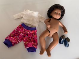 Sasha Baby Mädchen Waif, Trendon, mit grünen Augen, 1976