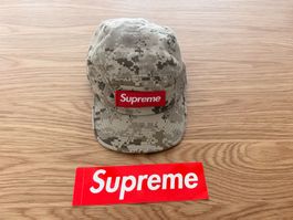 Supreme Desert Nyco Twill Camo Camp Cap 5 Panel FW17
