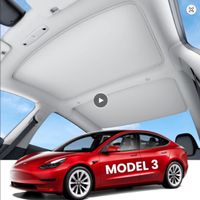 Tesla Model 3 2020-2024 Facelift Sun Shade, Sonnenschutz