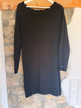 EDC Strickkleid schwarz Grösse M guter Zustand