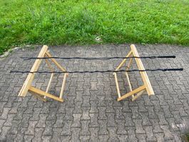 2 schöne Longierpeitschen