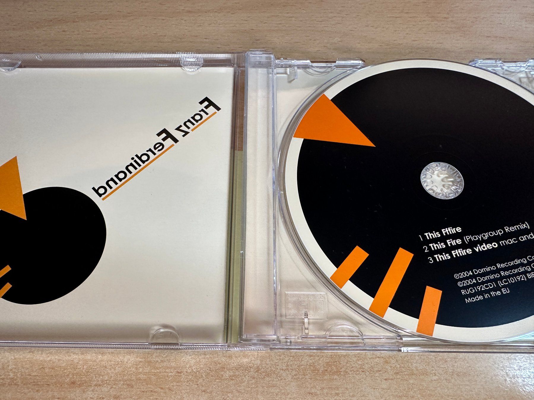 CD: G5 Franz Ferdinand – This Fffire - Single CD – Usato da Rikon im Tösstal venduto da Alpenmutz 2