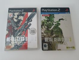 Metal Gear Solid 2 + Metal Gear Solid 3 Metal edition (PS2)