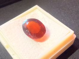 Natürlicher Spessartit Granat, 5,81ct, transluzierend 💜