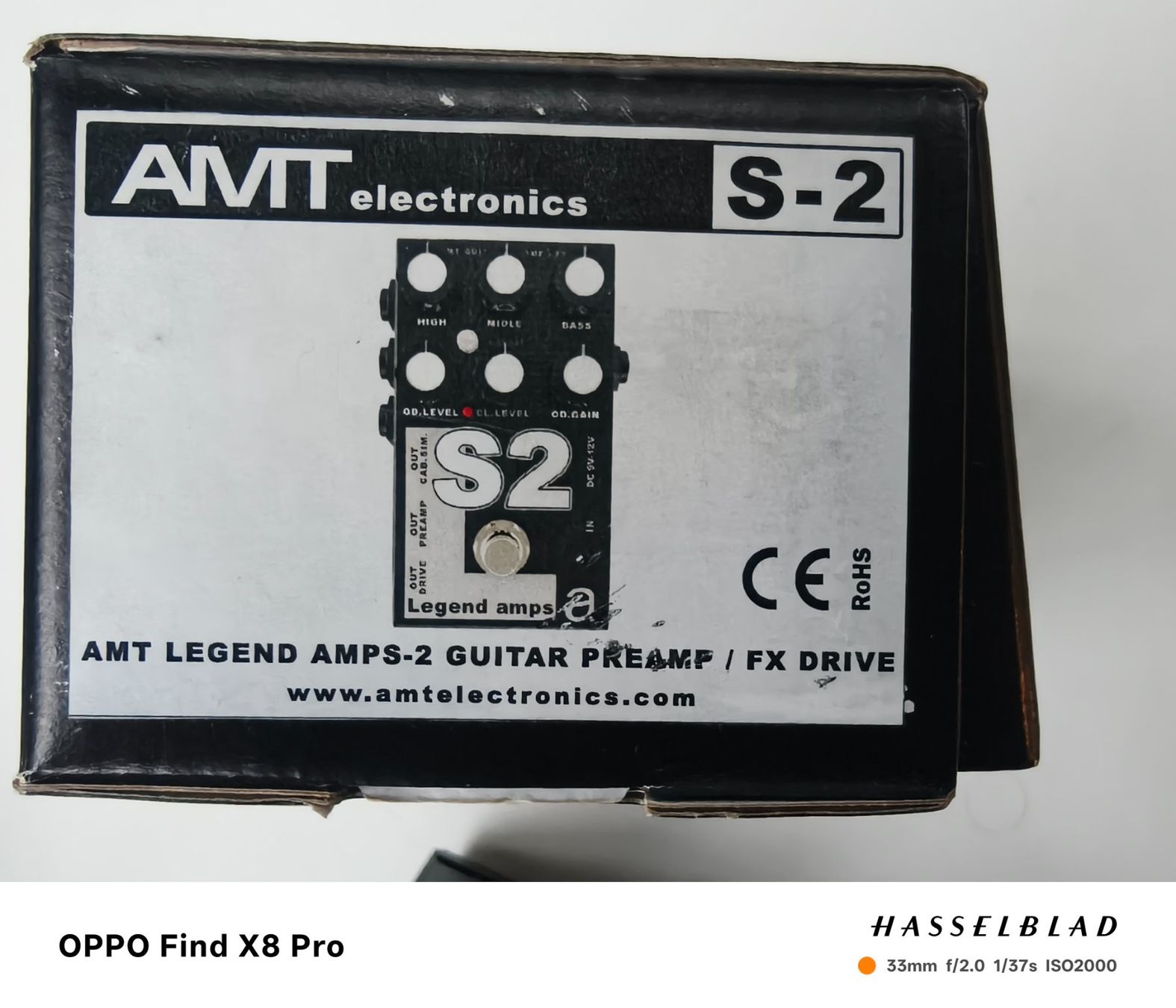 Amplificatori: AMT S2 - Preamp/Distortion Pedal – Usato da Seuzach venduto da Markleeroy 5