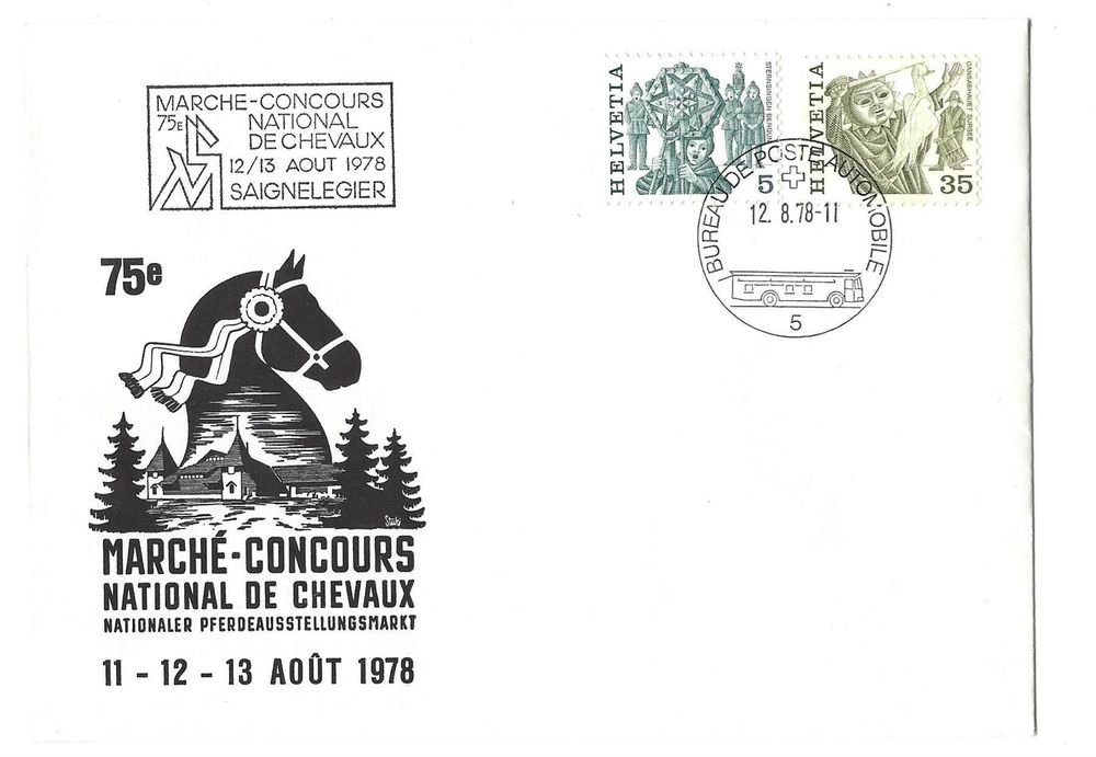 at17/Enveloppe timbrée oblit. BPA ... (Gebraucht) in Fleurier für CHF 1 ...