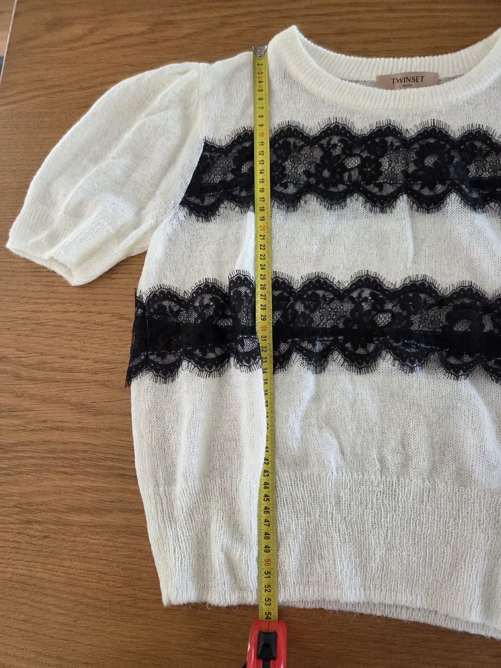 Twinset Maglioni & Felpe: TWINSET Milano Pullover Gr. M | Woll-Mix mit Spitzeneinsatz – Nuovo (secondo la descrizione) da Scherzingen venduto da tan_l9n2 6