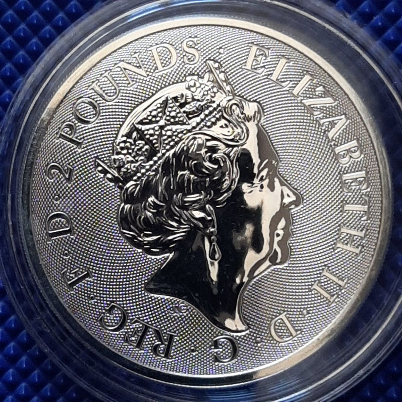 Tutti le monete: UK 1 oz Fine Silver 2020 Valiant – Usato da Carouge GE venduto da cecob0909 1