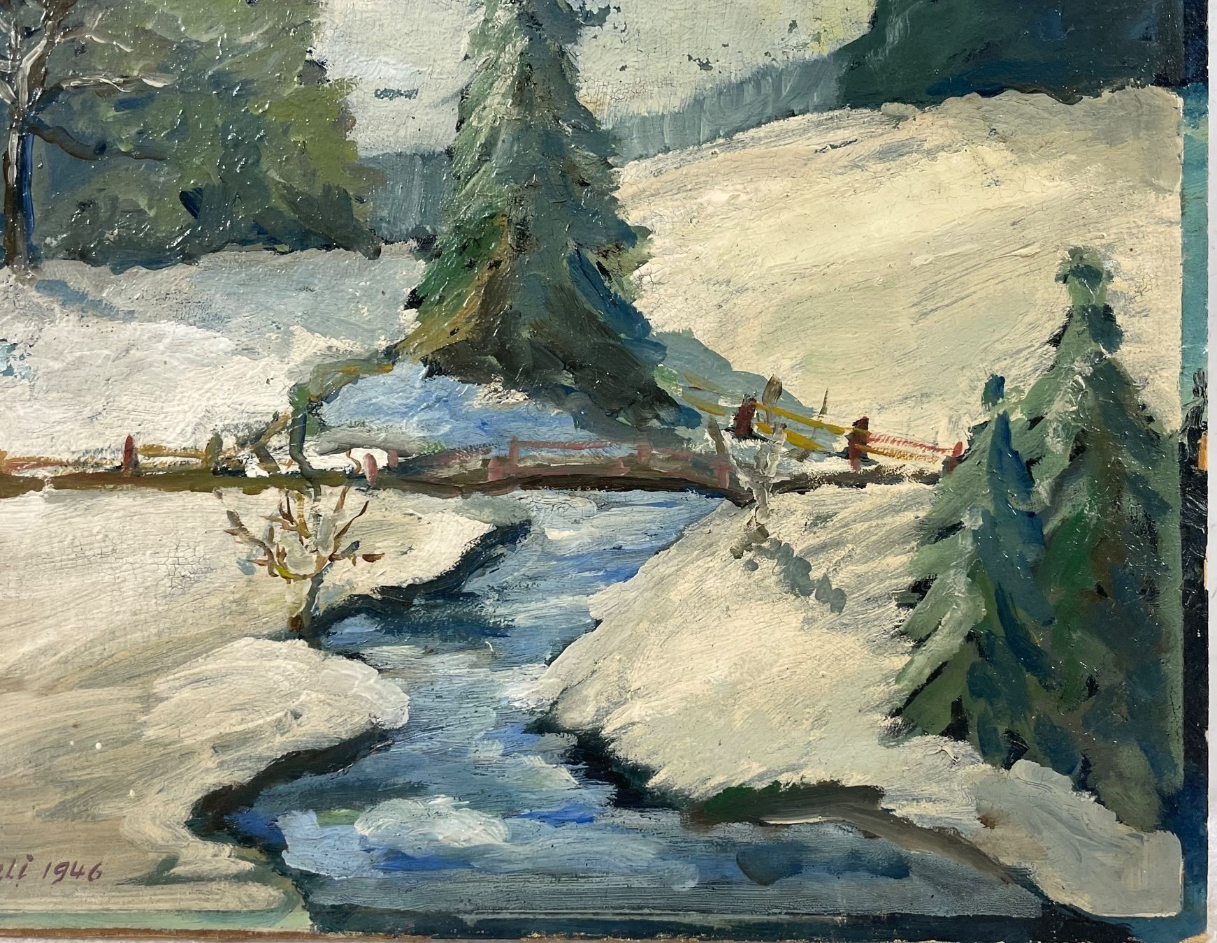 Gemälde: F.STÄHLI OELGEMÄLDE SIGNIERT GRÖSSE 39X35CM – Gebraucht aus Gersau von grafik-kunst 3