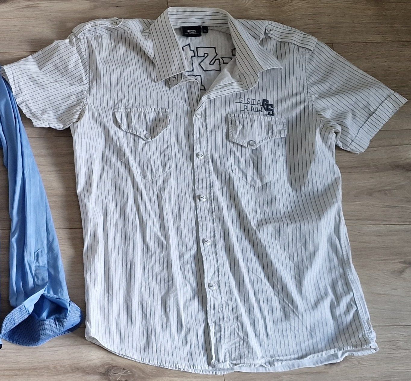 G-Star Camicie: G-STAR Herren Hemd kurzarm Grösse M/L – Usato da Zürich venduto da businessman80