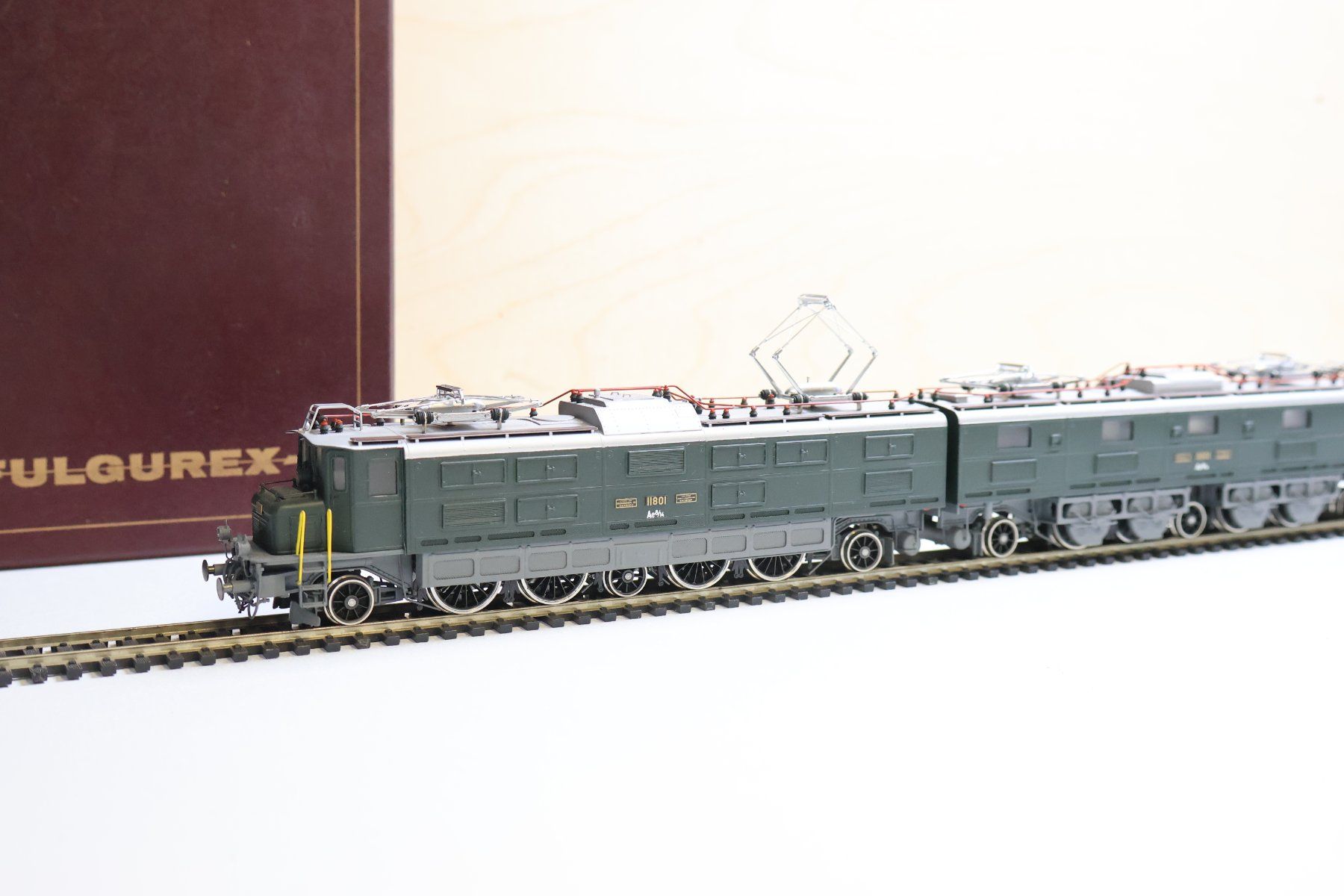 Fulgurex Modellini di ferrovie: Fulgurex SBB Ae 8/14 Gotthard E-Lok H0 DC - Messing – Usato da Winterthur venduto da Monstera 7