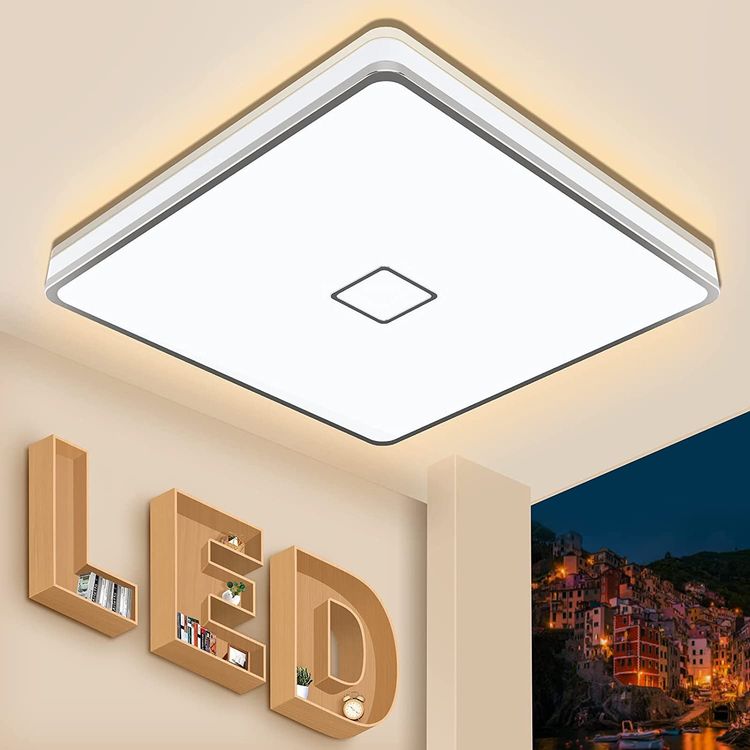 Badlampe 24W LED Deckenleuchte IP44 Wasserdicht Deckenlampe