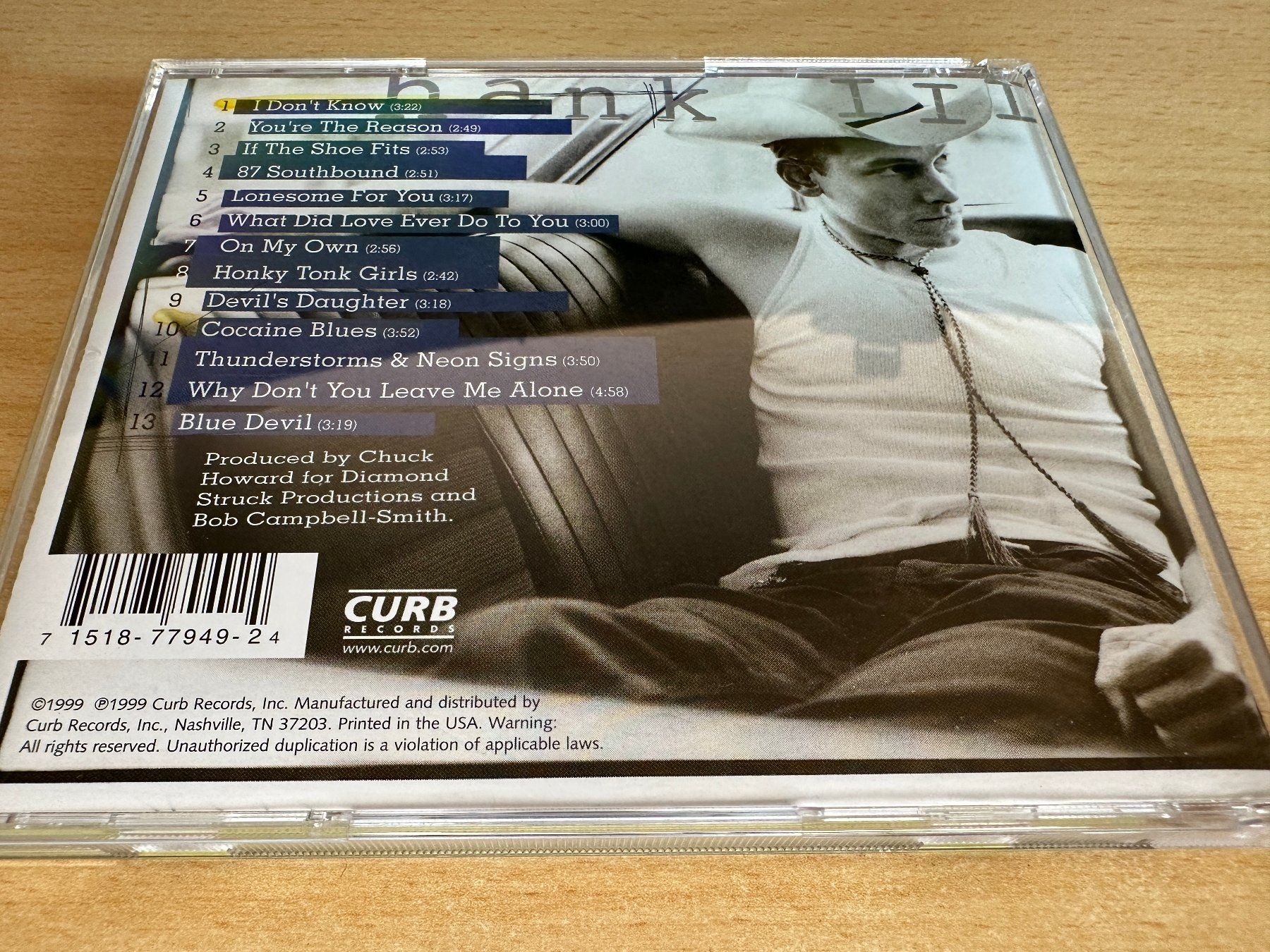 CD: Hank III – Risin' Outlaw – Usato da Rikon im Tösstal venduto da Alpenmutz 1