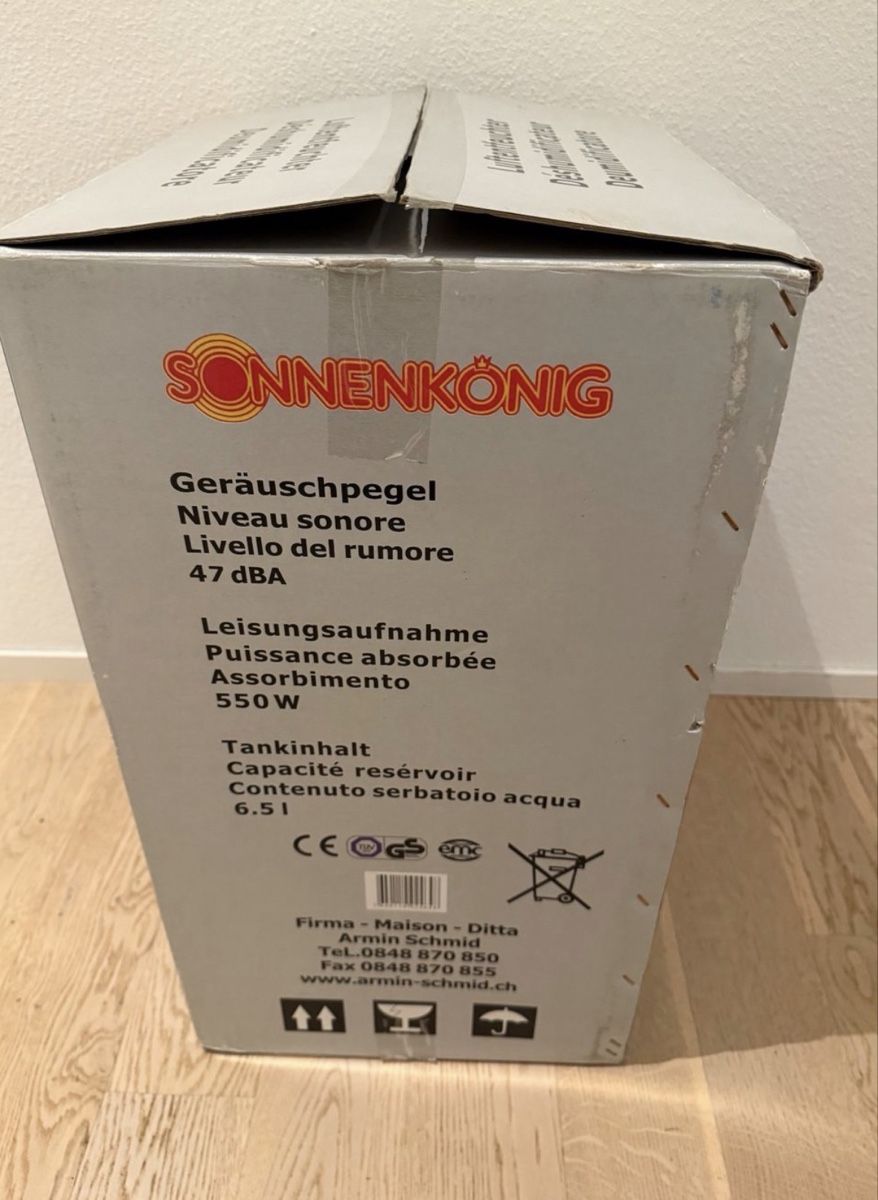 Deumidificatori: Luftentfeuchter Sonnenkönig 30l/24h – Usato da Basel venduto da Frenchie-Bulldog 4