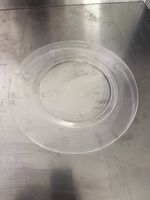 46 Glasteller transparent gross, 30 cm, Gastro Zürich