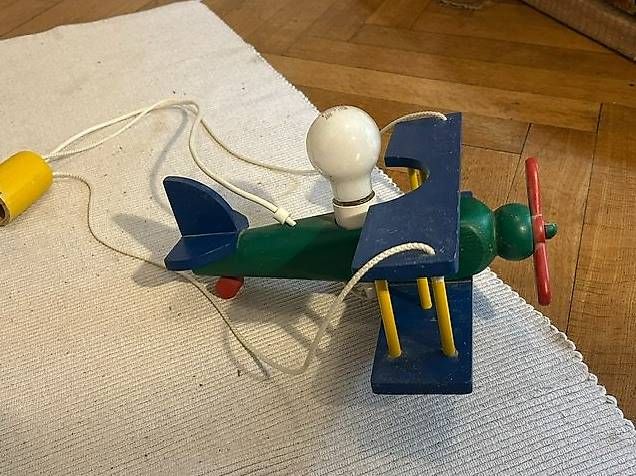 Lampes: Kinderlampe Flugzeug – D'occasion à Basel par DominiqueL