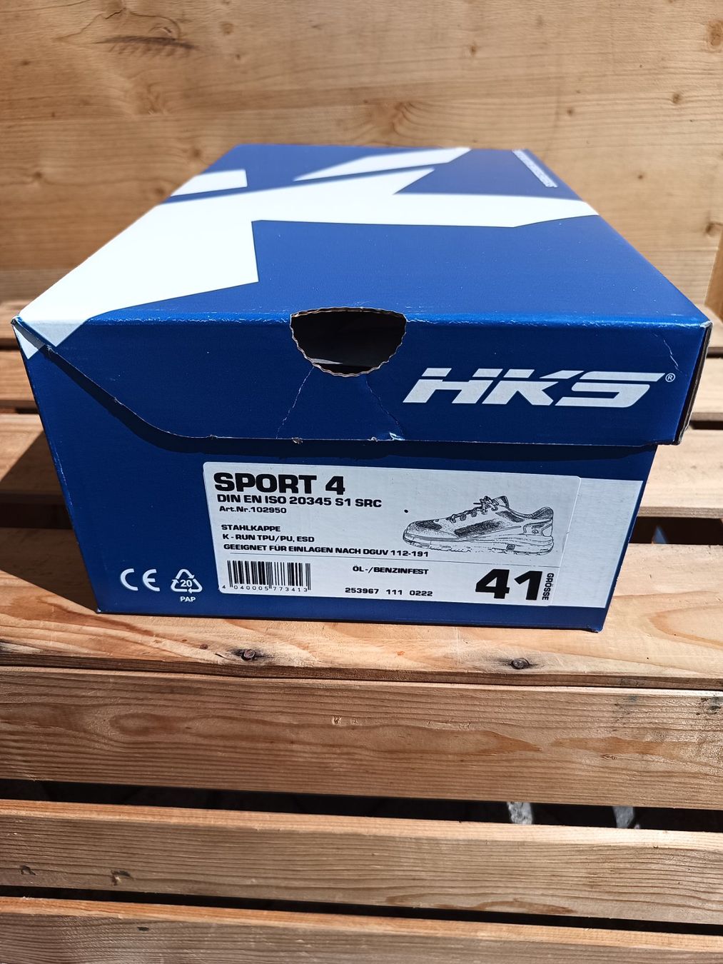 Scarpe da uomo: HKS Sicherheitsschuhe S1 SRC 41 – Nuovo e nell'imballaggio originale da Oberegg venduto da A-Z.Handel.Loehrer 6