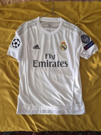Real Madrid Adidas Jersey Ronaldo 7 white size M 2015/2016