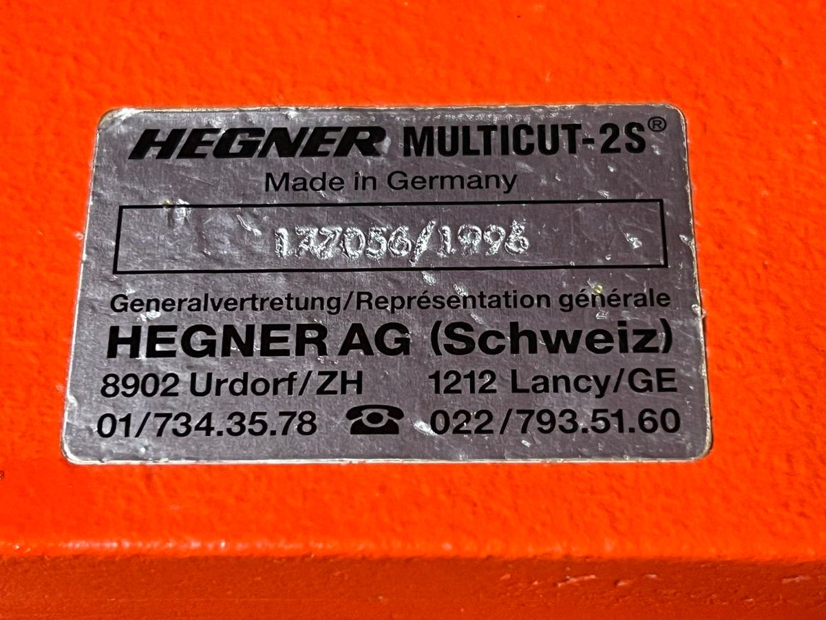 Hegner Seghe: Dekupiersäge HEGNER Multicut-2S – Usato da Hünenberg venduto da Abtech 4