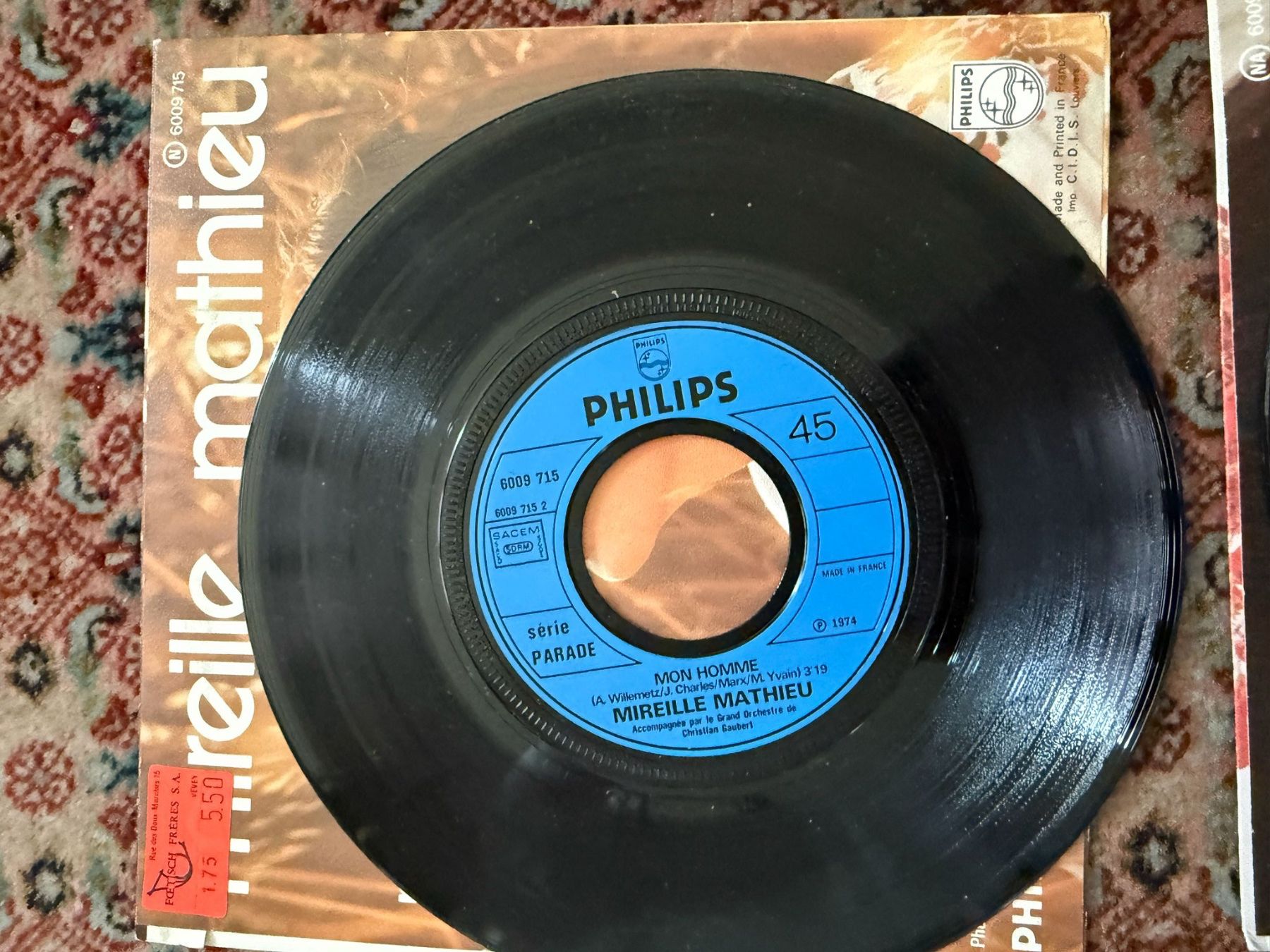 Vinyles: 5 vinyles Mireille Mathieu – D'occasion à Genève par Buens4 4