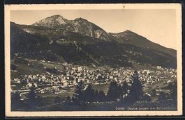 Davos, Teilansicht gegen die Schiahörne