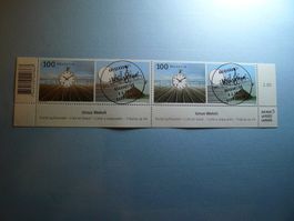 2012 Ursus Wehrli Ersttag Vollstempel zwei Marken mit Rand