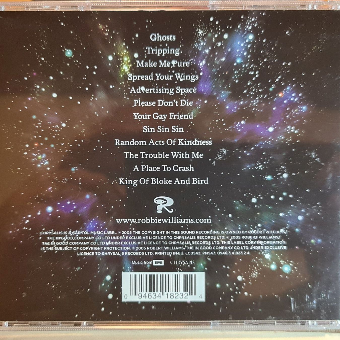 CD: Robbie Williams – Usato da Dintikon venduto da Vexi 1