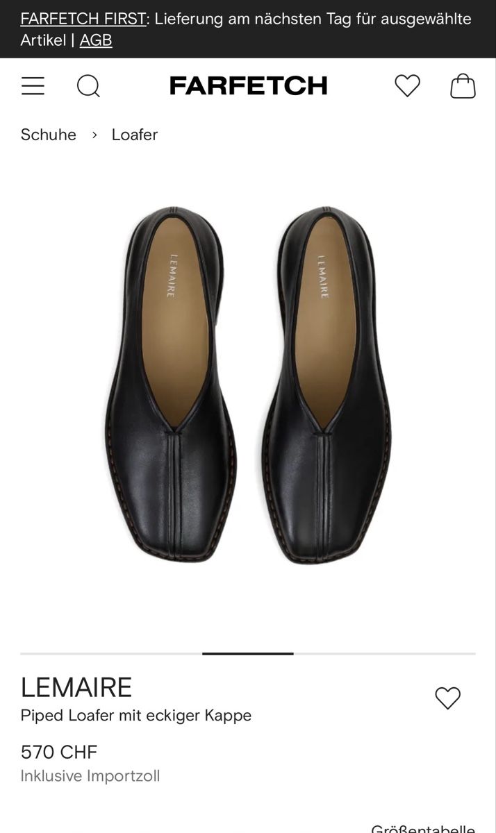 Lemaire Scarpe da donna: Slippers/ Loafers von LEMAIRE – Nuovo (secondo la descrizione) da Zürich venduto da sophievw 5