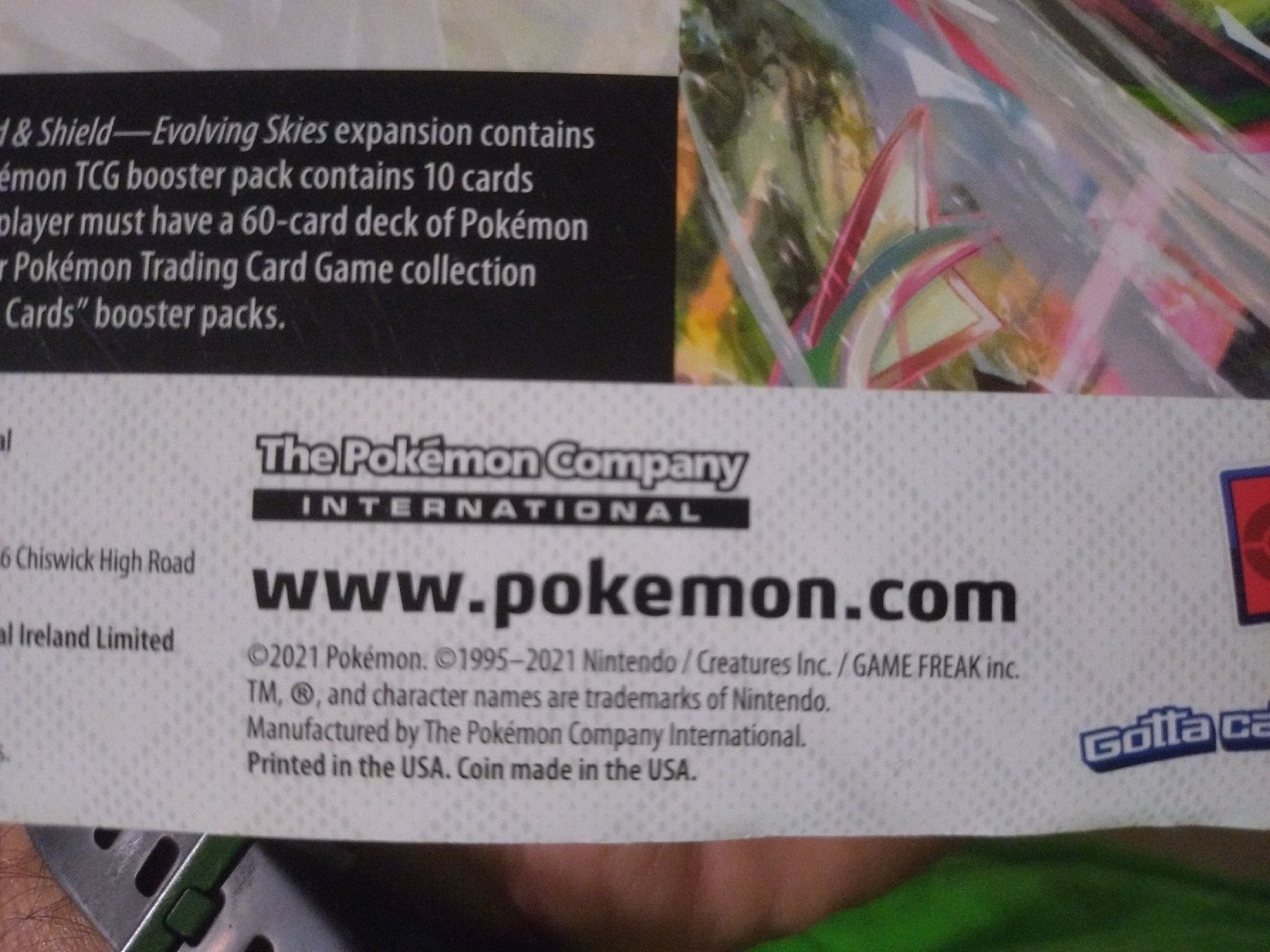 Pokémon Cartes à collectionner: Pokemon Evolving Skies 3pack, Eiscue NEW NEUF NEU – Neuf avec emballage d'origine à Farvagny-le-Grand par LaCaverne 3