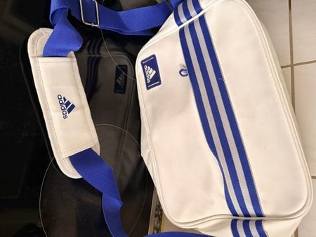Tasche Weiss Blau Top Zustand Seltenes Modell!