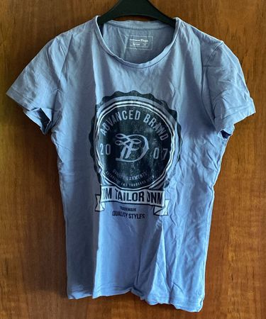 Gr. S blaues T-Shirt von Tom Tailor