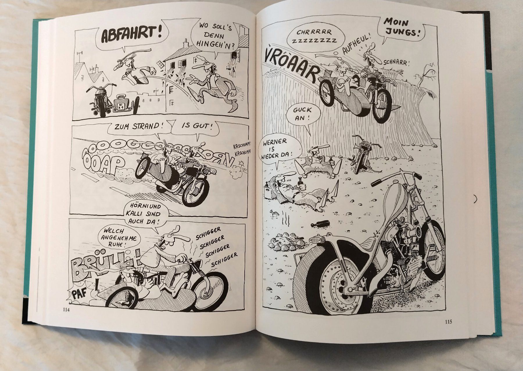 Fumetti: Brösel - Werner / Comic Hardcover mit 192 Seiten ab Fr. 5.- – Usato da Bellach venduto da JingleJerry 5