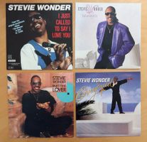 STEVIE WONDER - 4 VINYL SINGLES (VG - NM)