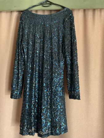Glitzerndes Minikleid, Gr. 38, perfekt für die Festtage!