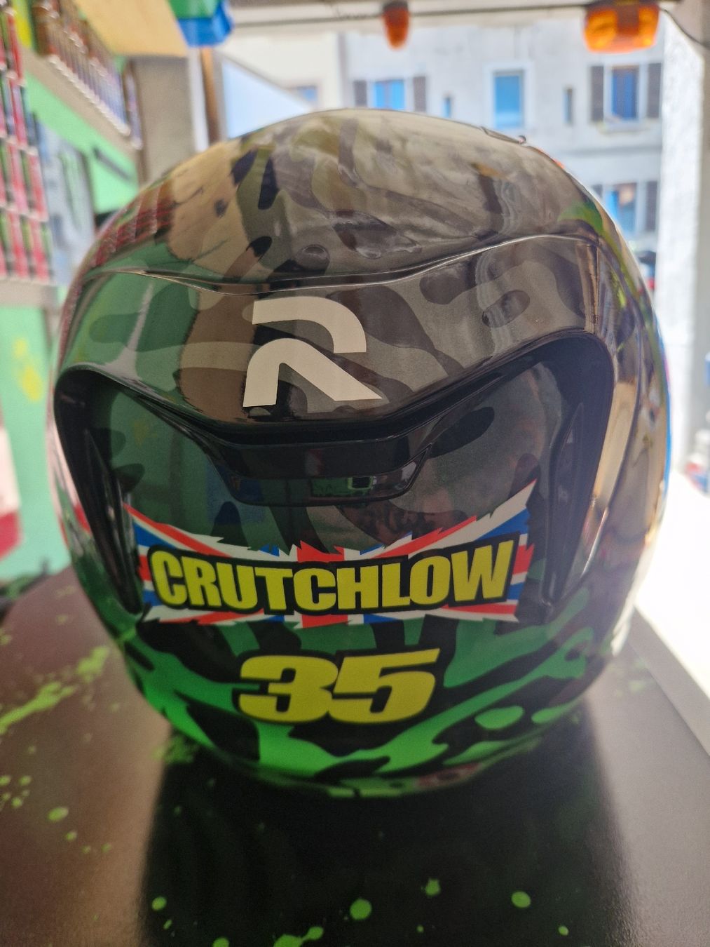 Caschi & visiere: casque de moto  – Nuovo (secondo la descrizione) da Neuchâtel venduto da allen07 4