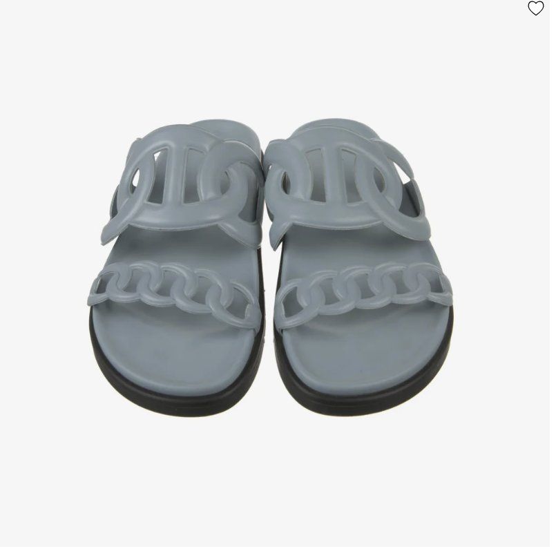 Hermès Chaussures femmes: Hermès Leather Slides – D'occasion à Meierskappel par starrla 2