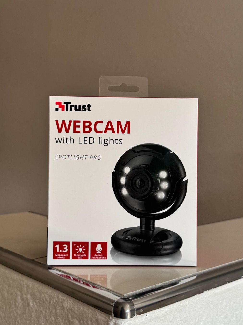 Trust Webcam: Webcam Trust, Spotlight Pro – Nuovo e nell'imballaggio originale da Mägenwil venduto da Tascha07