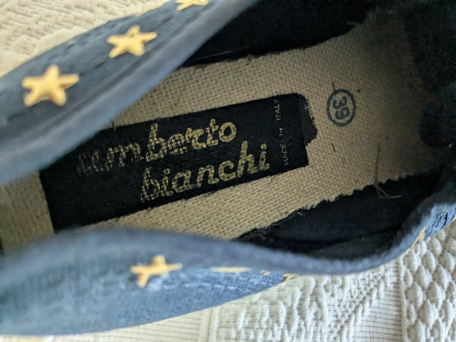 Scarpe da donna: Stoff-Sneaker von Umberto Bianchi Gr. 39 – Usato da Adliswil venduto da bibuubib 5