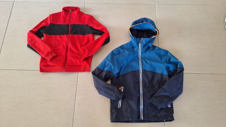 Veste de pluie et jaquette garçon taille 141-150