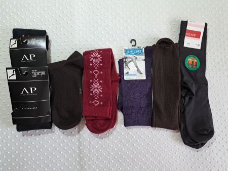 NEU! 8x Damen Strümpfe Socken Bundle Grösse 39-42