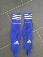Fussballstutzen, Adidas blau/weiss, Top Zustand!