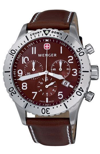 Wenger Uhren: 77004 WENGER Armbanduhr AEROGRAPH COUNTDOWN – Neu und originalverpackt aus Kriens von surfersisland 1