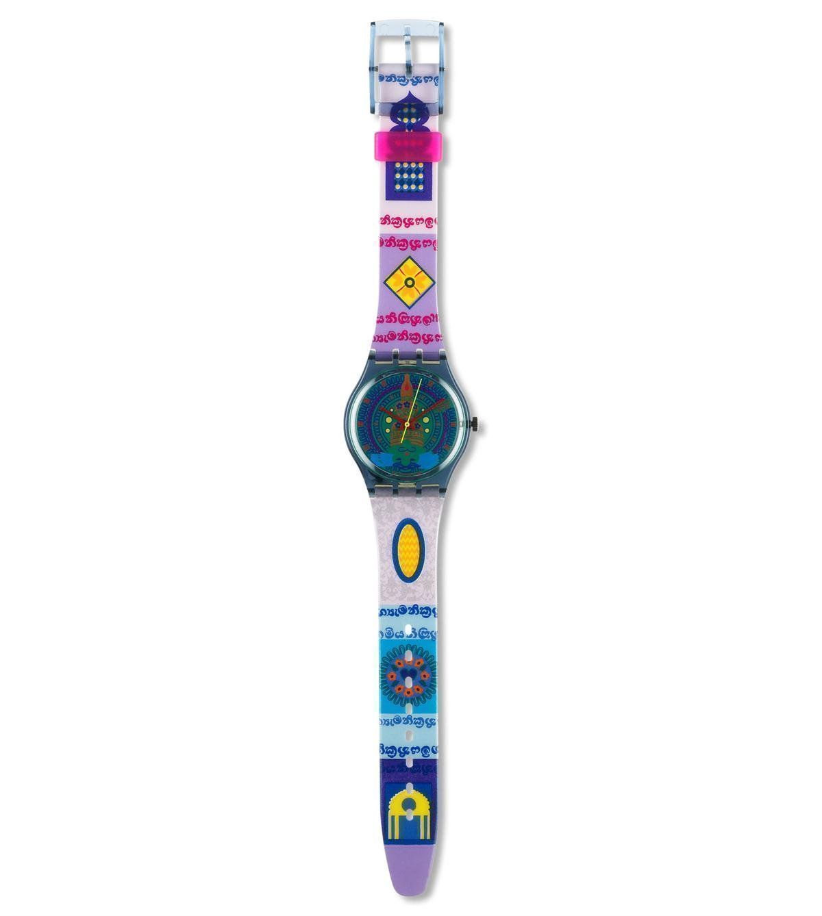 Swatch Uhren: SWATCH "SARI" GM111 Armbanduhr – Neu und originalverpackt aus Rotkreuz von CLASAX 1