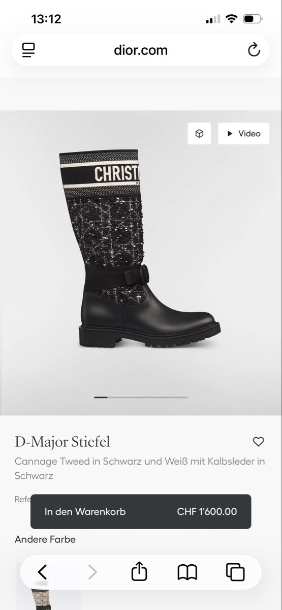 Dior Scarpe da donna: Christian Dior Stiefel, Gr. 37 – Nuovo (secondo la descrizione) da Baar venduto da Lila2006 7